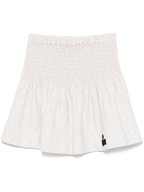 Ecru elasticated skirt MARANT ETOILE | JU0146FCA1M07E23EC